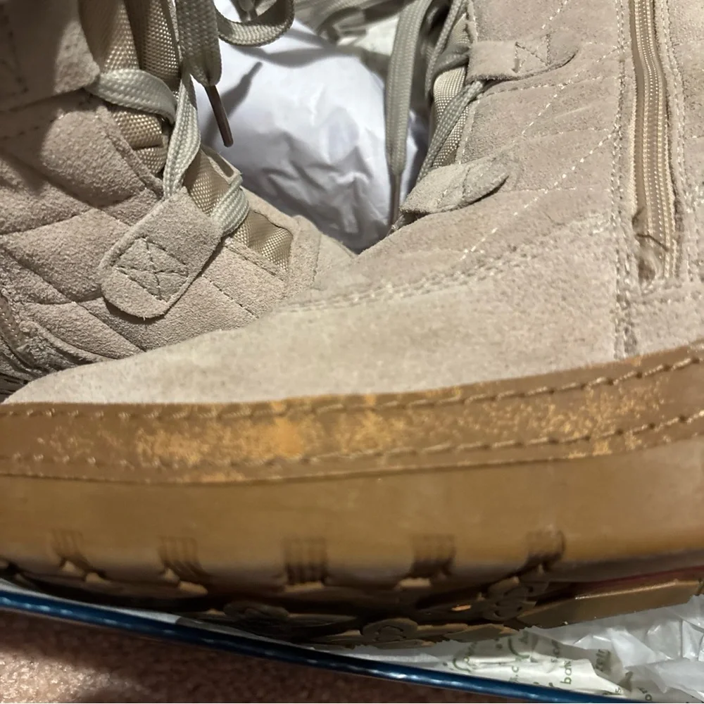BareTraps Lara Snow Boots | Women’s Size 6 | Beige‎ | Good Condition